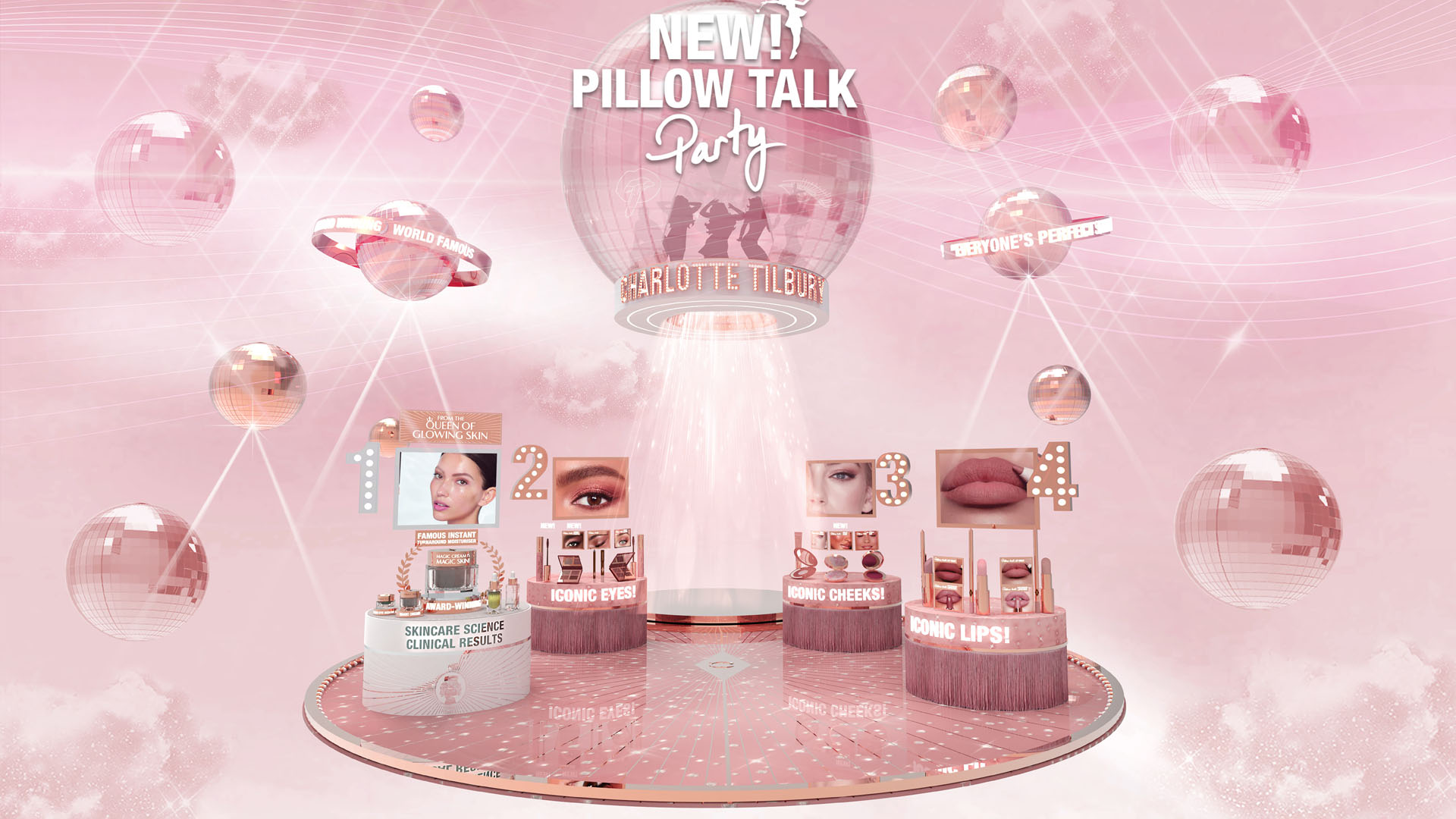 Welcome to the Charlotte Tilbury Virtual Pillow Talk Party