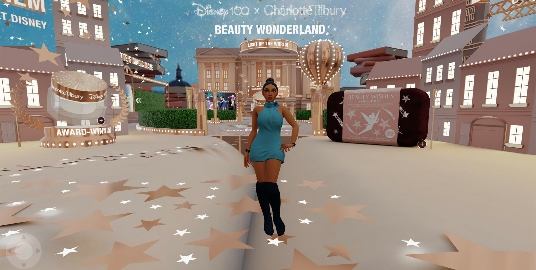 Disney 100 x Charlotte Tilbury Immersive Store